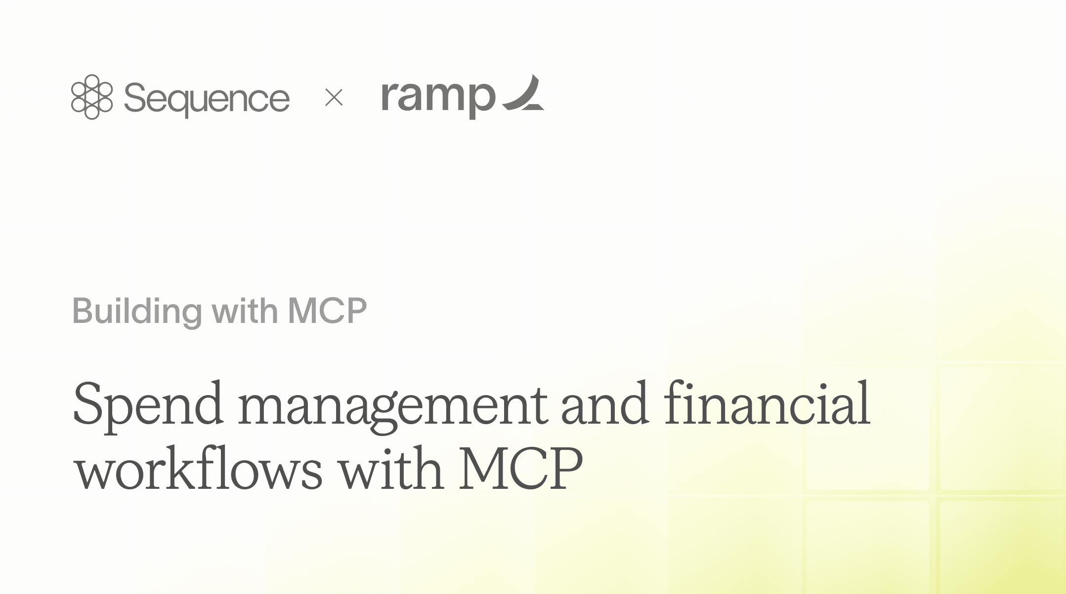 Spend management and financial workflows with MCP
